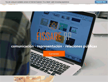 Tablet Screenshot of fissarerp.com